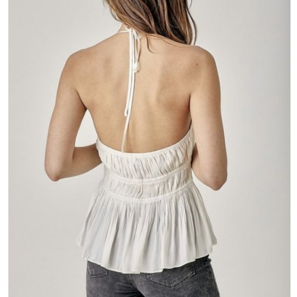 70988 Keyhole Halter Top - Picture 3 of 5